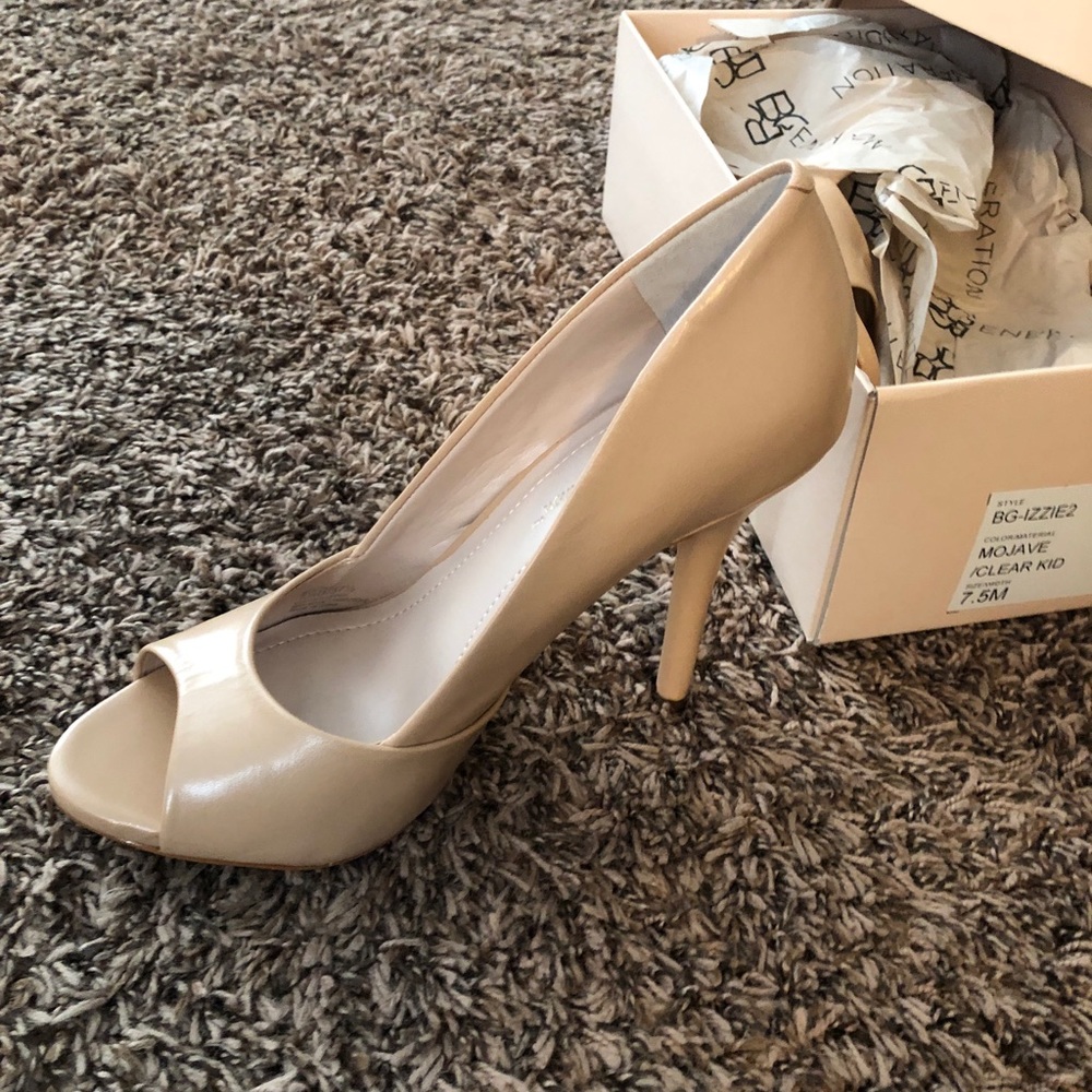 Women’s peep toe heels